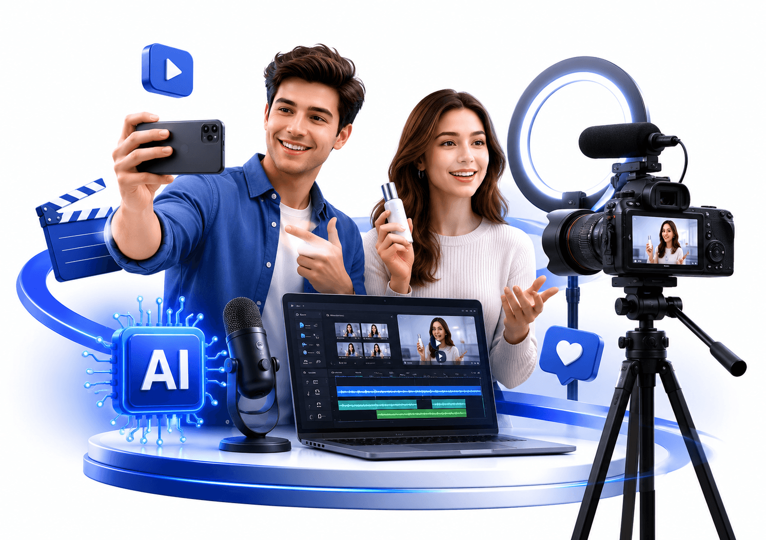 AI Video Ads & UGC Content
