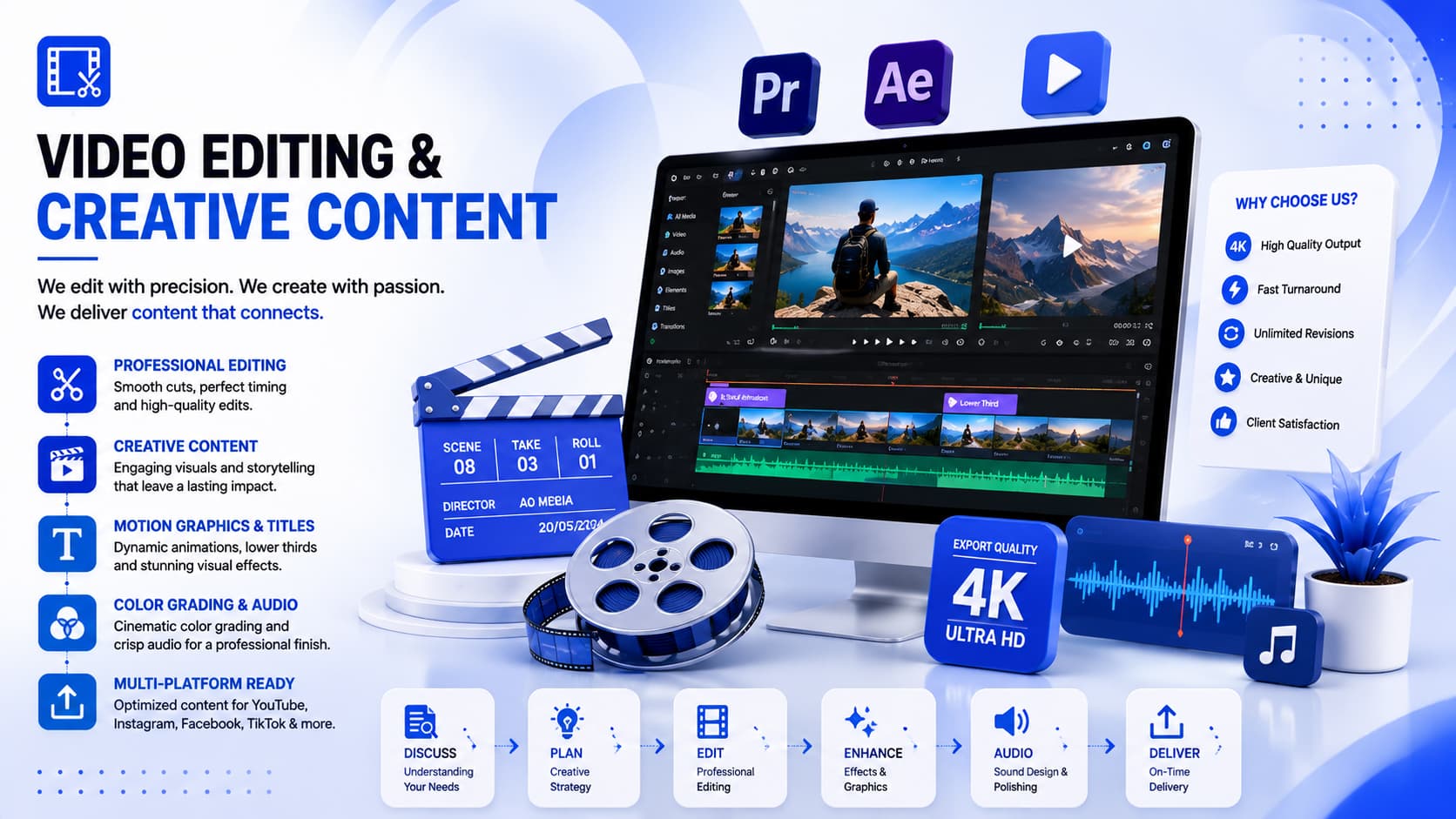 Video Editing & Creative Content