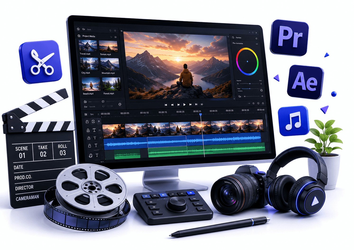 Video Editing & Creative Content